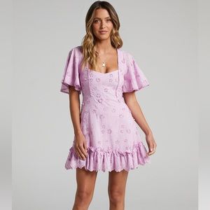 NWT showpo. fancy a spritz dress in lilac